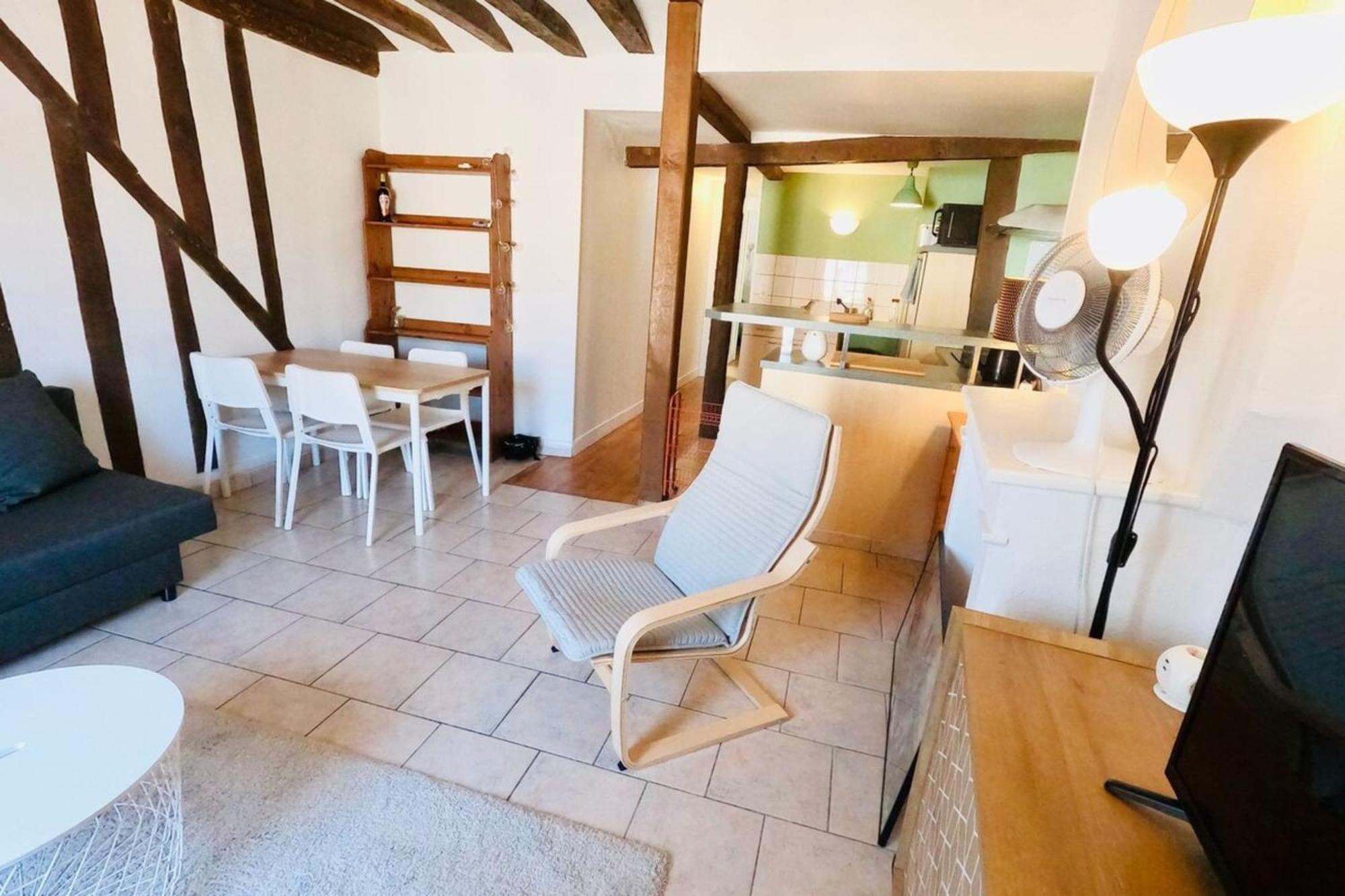 Appartamento Fontainebleau Rue Grande - Chez Alexis Esterno foto
